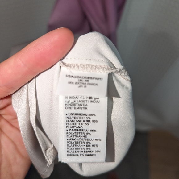 The Drop Women's Orchid Ombre Print Stretch Satin Midi Dress @signedblake NWOT - Picture 4 of 7